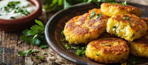 Brazilian corn cakes.