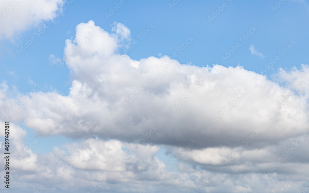 The unique beauty of a clear cloudy daytime summer sunny calm bright sky The unique beauty of a clear cloudy daytime summer sunny calm bright sky