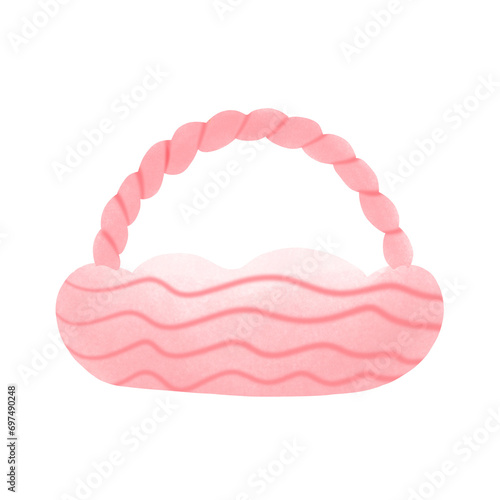 Pink basket