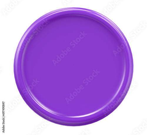 Label Design 3D Render