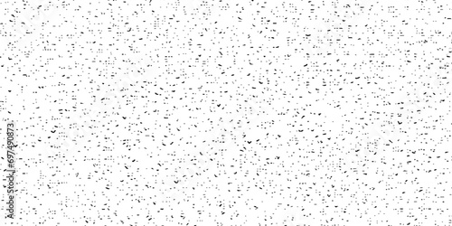 Grunge texture black and white background. Abstract monochrome pattern dust messy background. vintage dust grunge texture on isolated white background.	