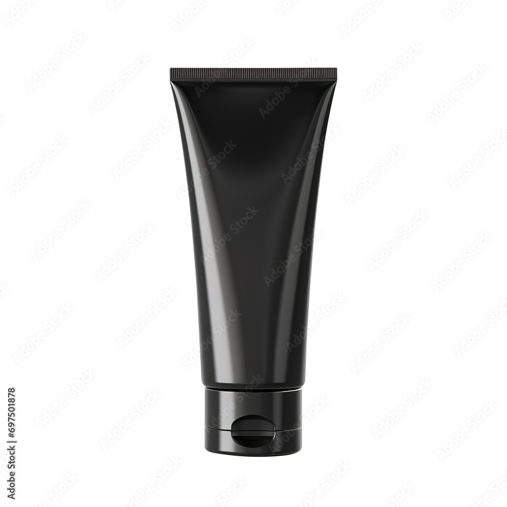 Black tube of cream Mockup isolated on transparent background Remove png, Clipping Path, pen tool Black tube of cream Mockup isolated on transparent background Remove png, Clipping Path, pen tool