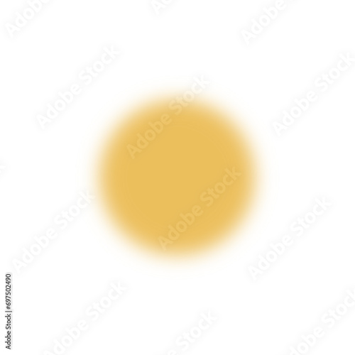yellow circle blur gradient.