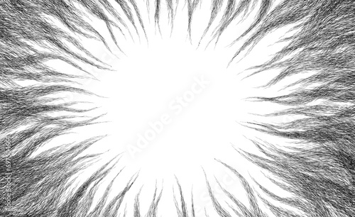 漫画　毛　疑念　効果　背景　モノクロ