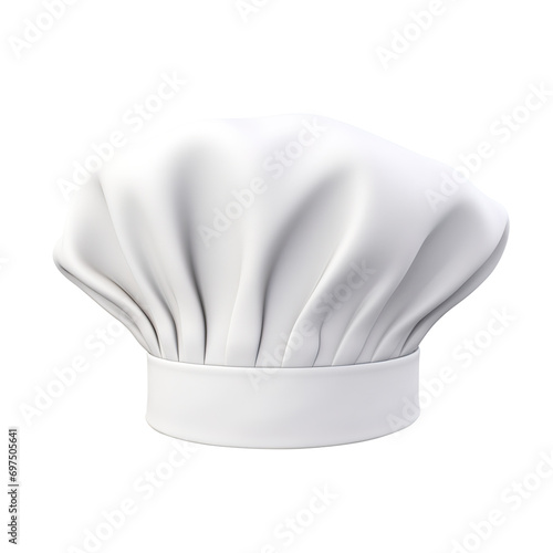 chef hat isolated on transparent background Remove png, Clipping Path, pen tool photo