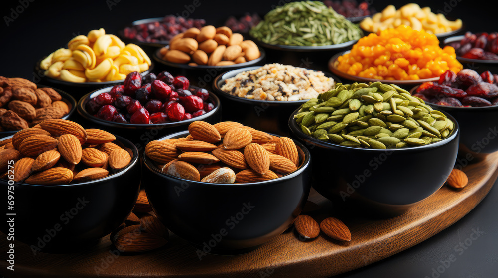 Mixed nuts, Vegan Healthy Concept Mixed nuts, Vegan Healthy Concept