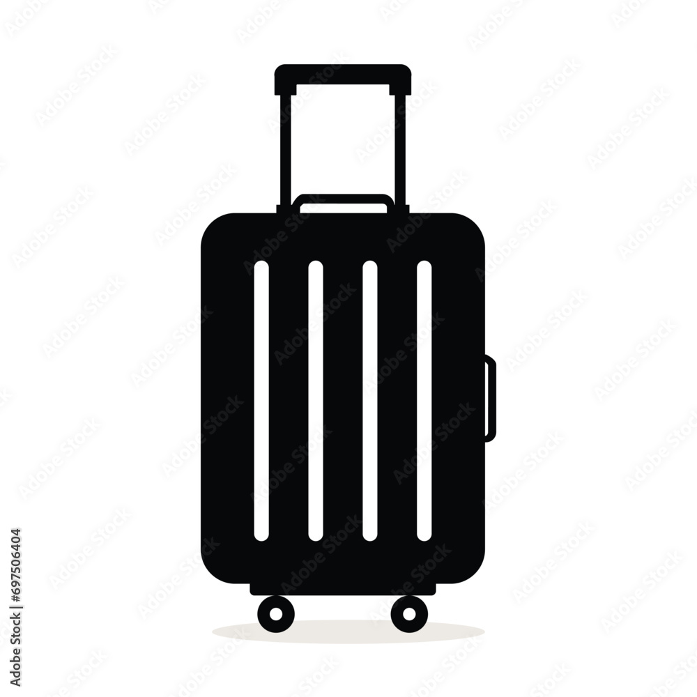suitcase icon. Baggage suitcase. Suitcase bag icon collection. suitcase icon. Baggage suitcase. Suitcase bag icon collection.