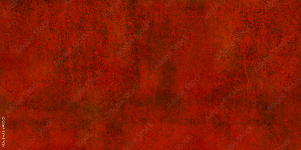 Fototapeta premium Abstract red background with modern marble concrete floor or old grunge texture background design .Grunge concrete overlay distress grainy grungy effect ,distressed backdrop vector illustration .