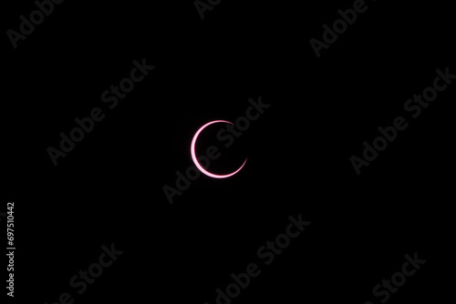 Eclipse anular de sol desde Cali Colombia photo