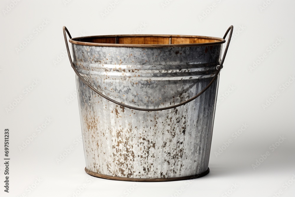 Fertilizer Bucket on white background. Fertilizer Bucket on white background.