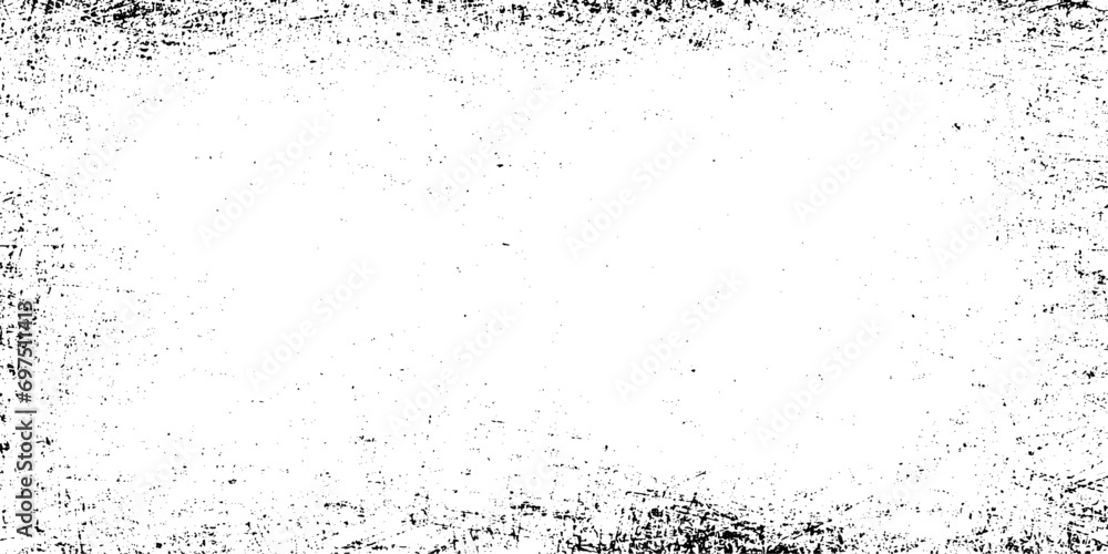 Fototapeta premium Dust Overlay Distress Grainy Grungy Effect. Sketch sand abstract to create distressed effect. Grunge brush texture white and black.