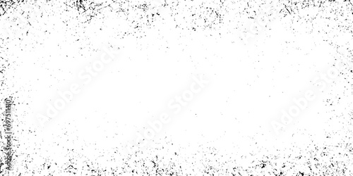 Old worn overlay distressed uneven background. Rough, dirty, grainy design. Vintage grunge paper texture. Scratched or cracked vector illustration.