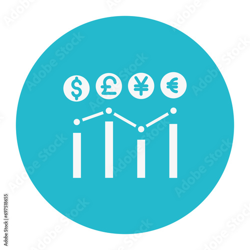 Currency Exchange Rates Icon