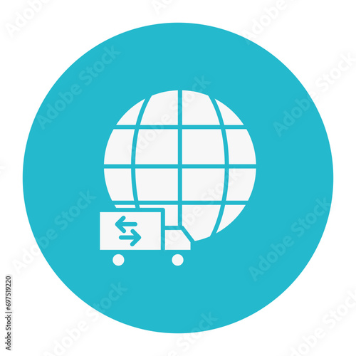 Worldwide Delivery Icon