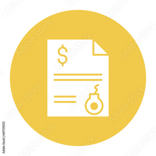 Debt Analysis Icon