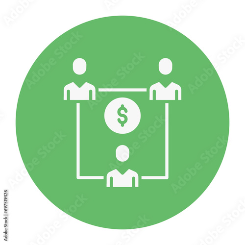 Delegating Task Icon