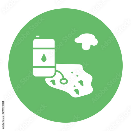 Oil Pollution Icon