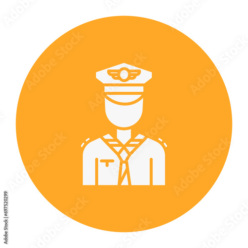 Flight Attendant Icon