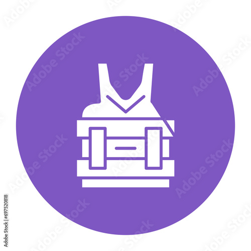 Bullet Proof Vest Icon