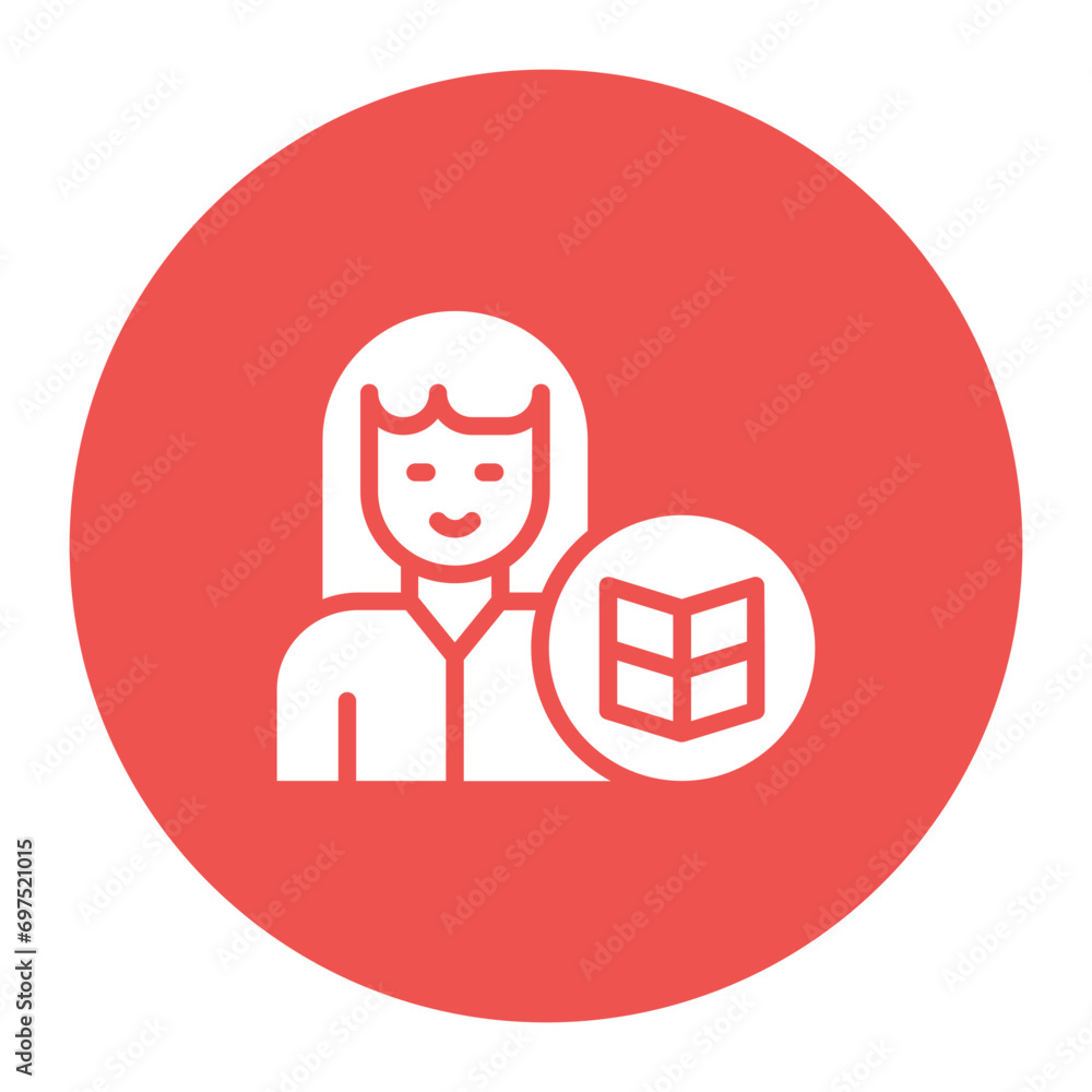 Woman Recipes Icon Woman Recipes Icon