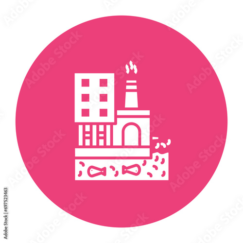 Factory Waste Icon