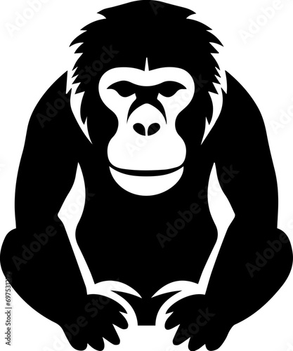 Japanese macaque Flat Icon