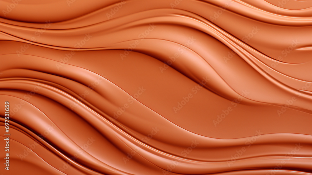 Fototapeta premium Silken Elegance: A Creamy Textured Background in Abstract Beige Beauty and Luxury Fashion