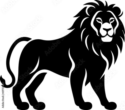 Lion Flat Icon © Usman