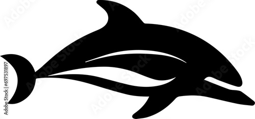 Minke whale Flat Icon