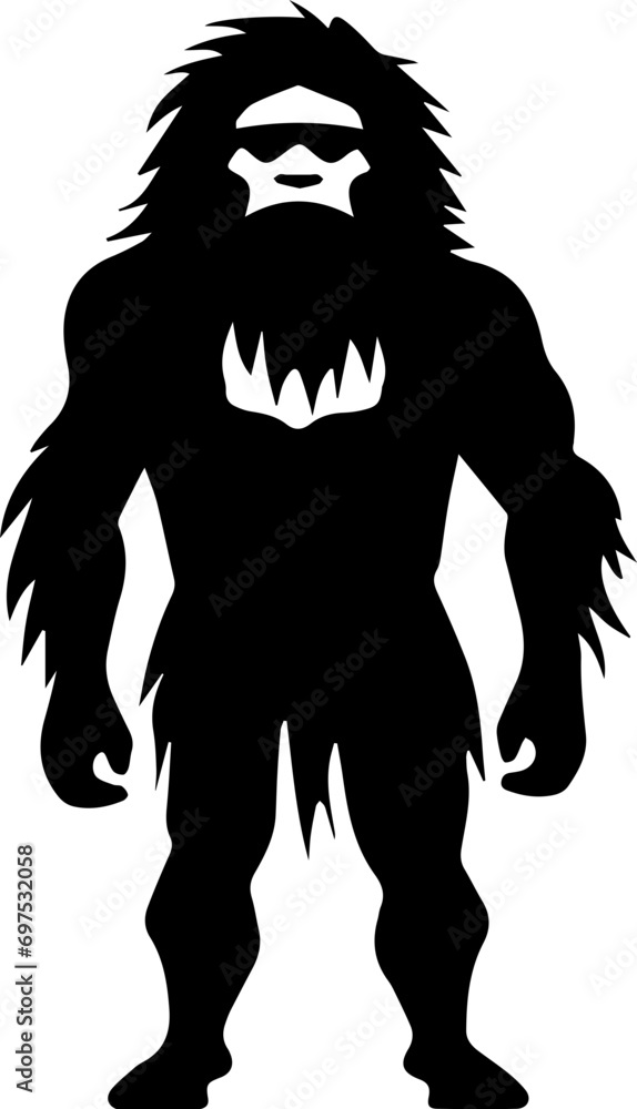 Fototapeta premium Neanderthal Flat Icon