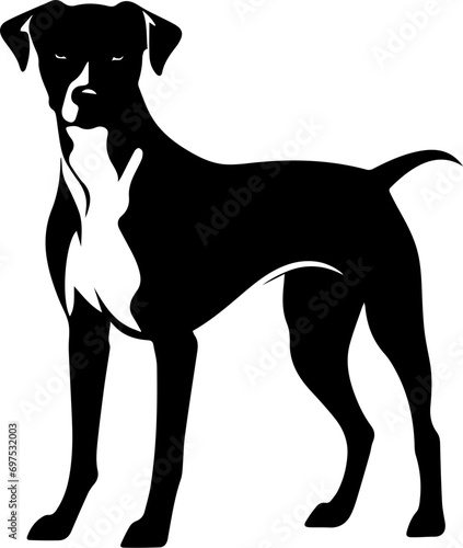 Mountain cur Flat Icon