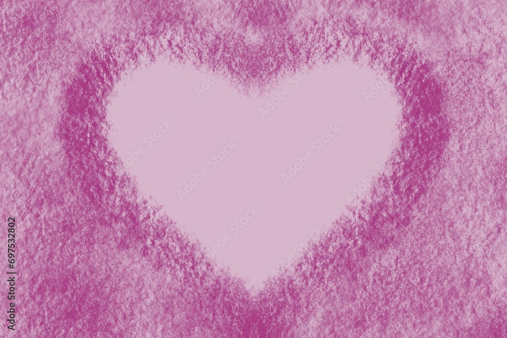 pink heart frame, pink heart, pink-purple heart frame, pink background, love , romantic frame with pink heart 