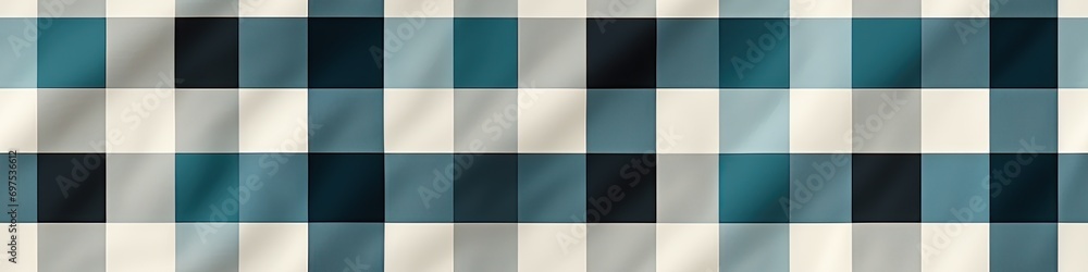 checkered seamless pattern on a blue black plaid shirt of tartan lumberjack on a white background