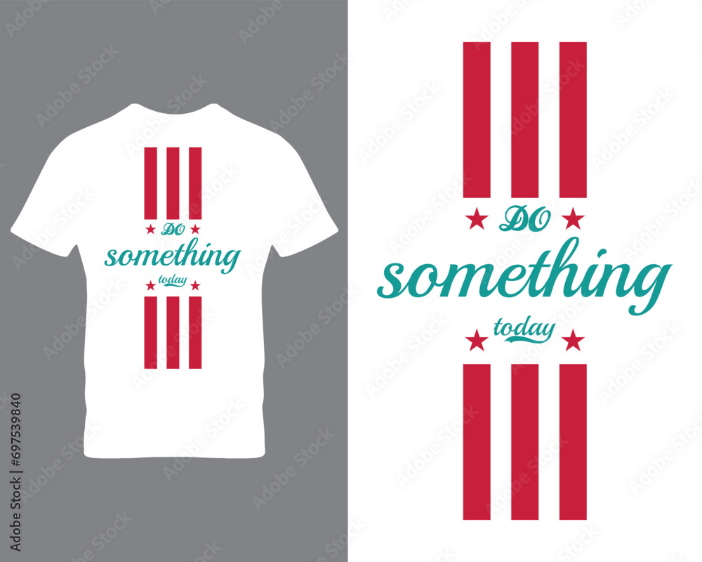 Vector Typography T-Shirt design template Vector Typography T-Shirt design template