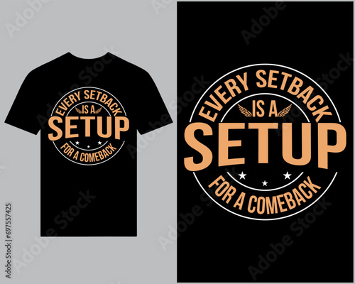 Vector Typography T-Shirt design template
