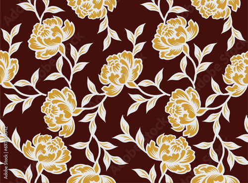 Batik Indonesian: is a technique of wax-resist dyeing applied to whole cloth, or cloth made using this technique originated from Indonesia.