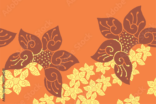 Batik Indonesian: is a technique of wax-resist dyeing applied to whole cloth, or cloth made using this technique originated from Indonesia.