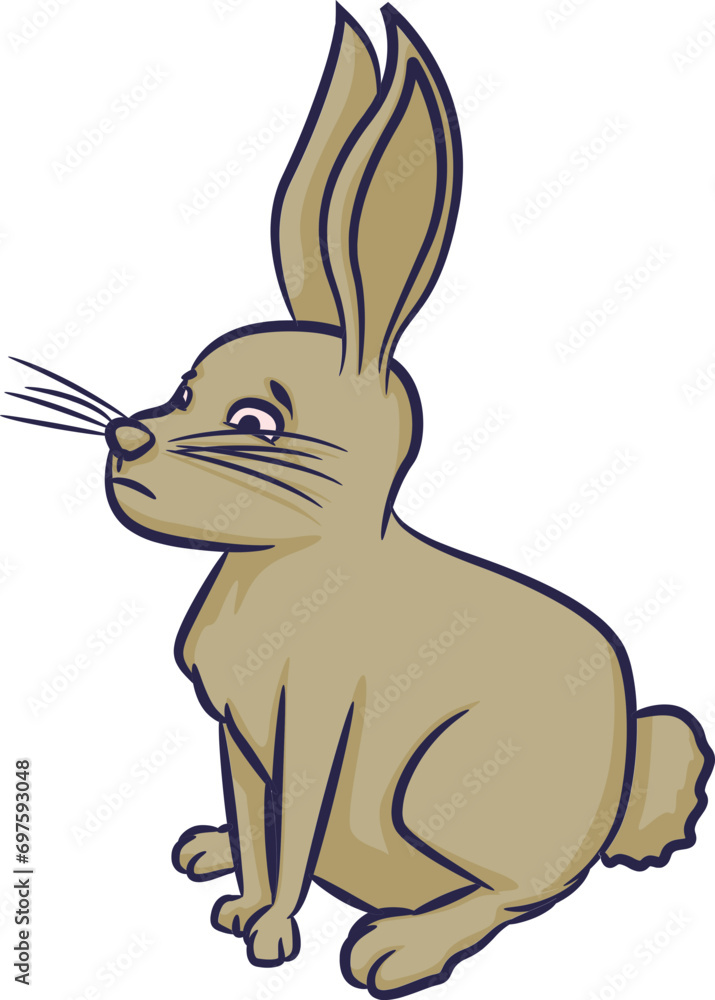 Vector Animal Graffiti Clipart Element