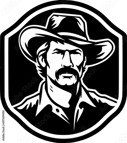 Western - High Quality Vector Logo - Vector illustration ideal for T-shirt graphic