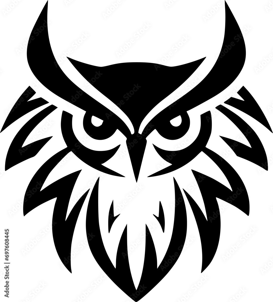 Owl | Minimalist and Simple Silhouette - Vector illustration Owl | Minimalist and Simple Silhouette - Vector illustration
