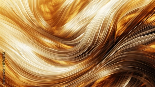 Power Wave  Abstract Brown Background Design with Dynamic Motion