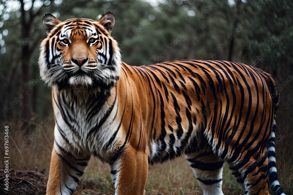 Fototapeta premium Tiger in the wild.