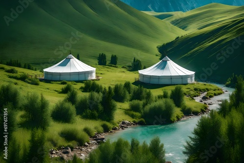 landscape in the mountains