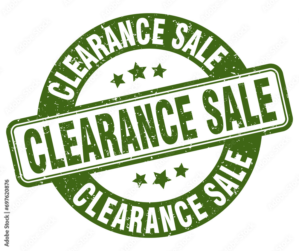 clearance sale stamp. clearance sale label. round grunge sign clearance sale stamp. clearance sale label. round grunge sign