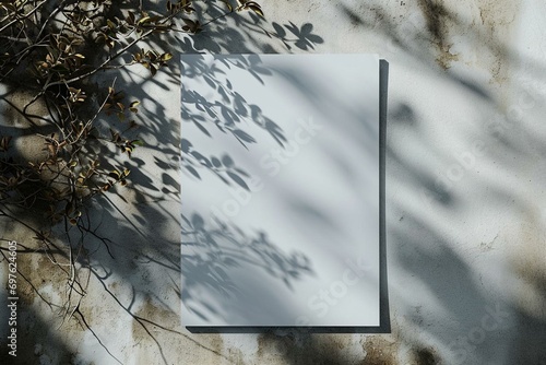 High-Quality A4 Sheet Mockup Display for Professional Projects