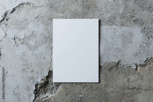 Realistic Blank A4 Sheet Mockup Vector for Creative Projects