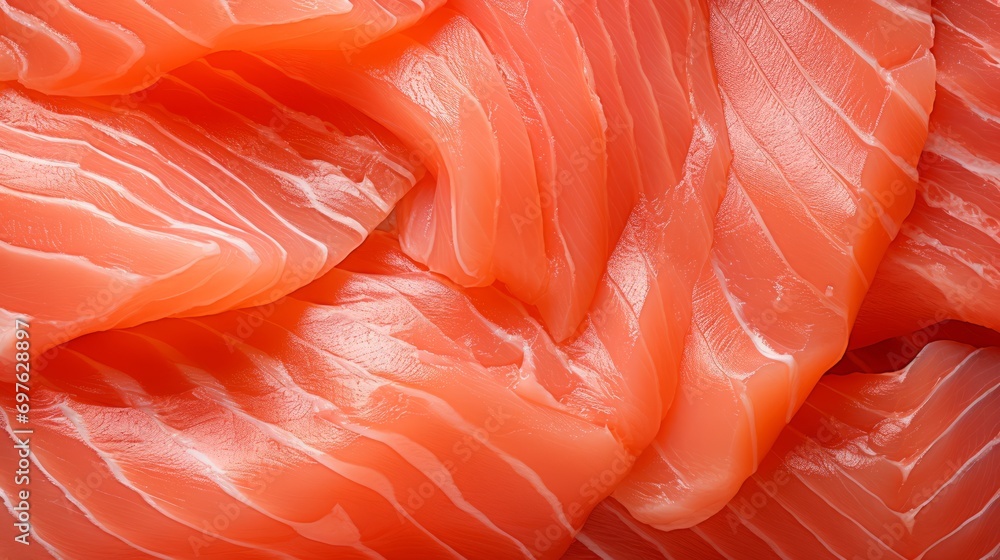 Salmon fish closeup. Premium class seafood for a restaurant. Salmon fish closeup. Premium class seafood for a restaurant.