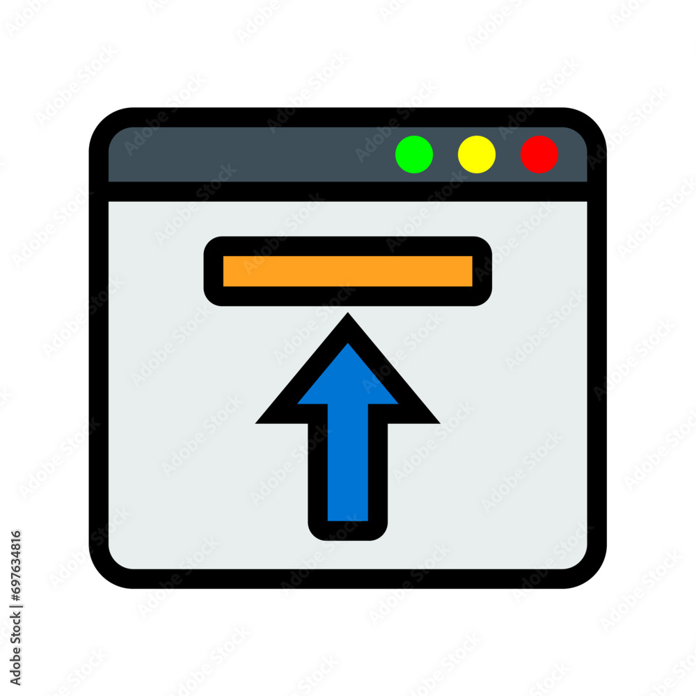 Page, seo, web, website, content, browser, up, arrow, upload Icon Page, seo, web, website, content, browser, up, arrow, upload Icon