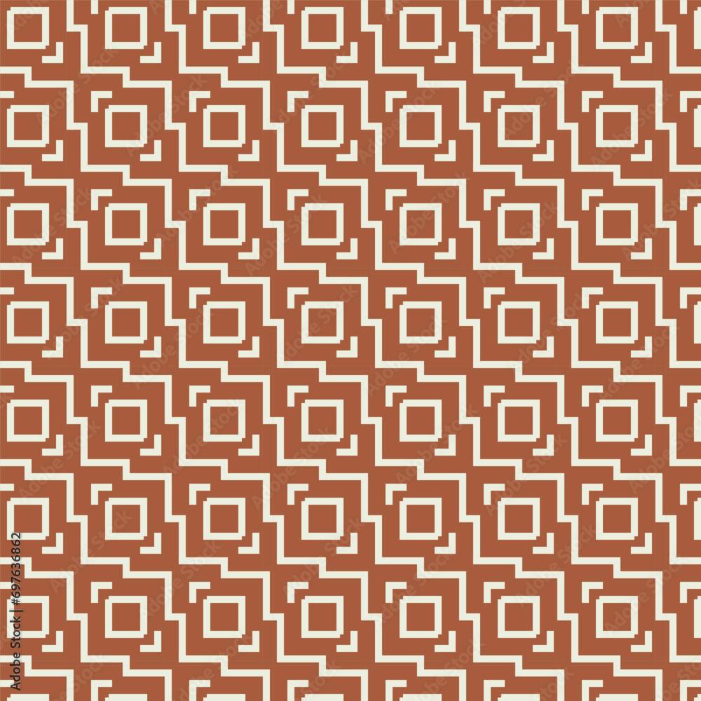 simple geomeric seamless pattern design with red background simple geomeric seamless pattern design with red background