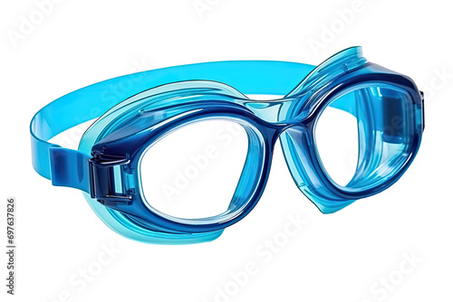 Swimming goggles isolated on transparent background. PNG photo